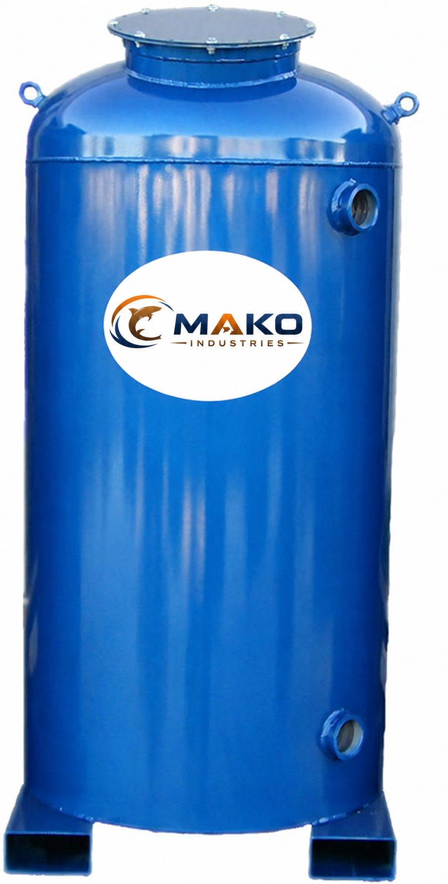 Blue Mako carbon filtration vessel