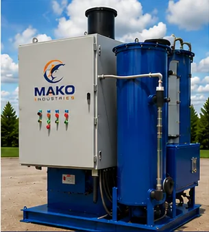 Electric catalytic oxidizer system